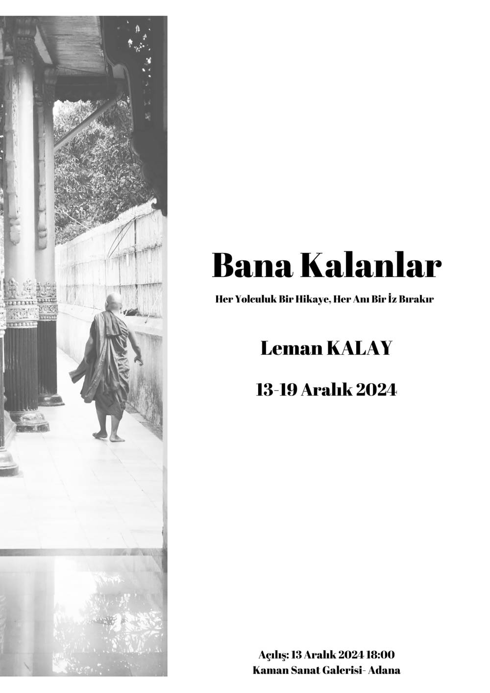 Doç. Leman Kalay "Bana Kalanlar" Kişisel Seramik Sergisine davetlisiniz